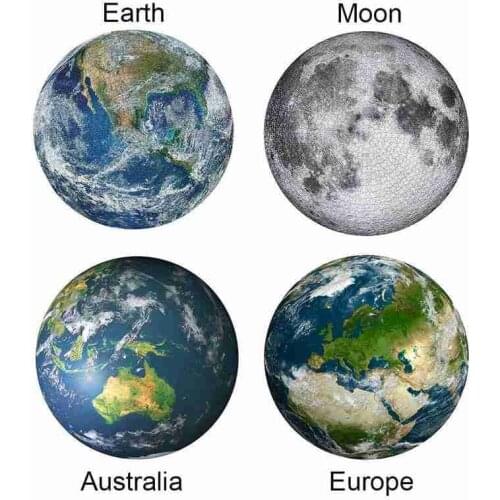 The Moon And Earth Puzzle 1000 Pieces Difficult for Adult Jigsaw Puzzle Toys Educational Toys Kids Gifts 1000pcs The Moon Puzzle