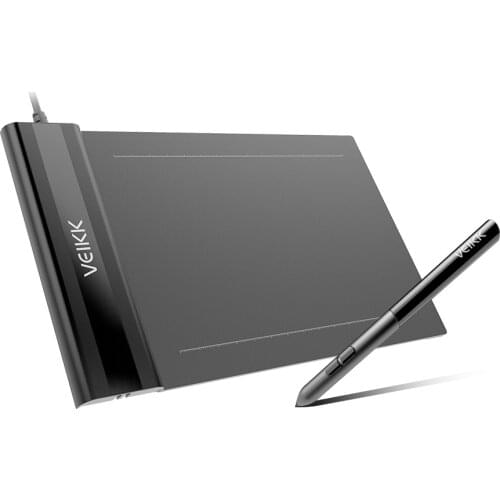 VEIKK S640 Digital Graphics Drawing Tablet 6*4 inch Pen Tablet with 8192 Levels 5080 LPI One-Touch Eraser Hand Painted Tablet
