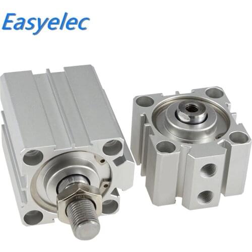 SDA80 SDA SDAS 80mm Dual Action Single Rod Pneumatic Air Thin Cylinder