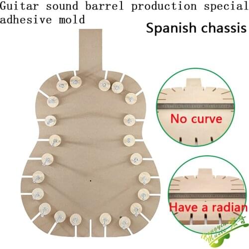 Guitar Making Special Mold Adhesive Making Guitar Body Mould Homemade Guitar Body Tools High-density Board Iron Making Tools