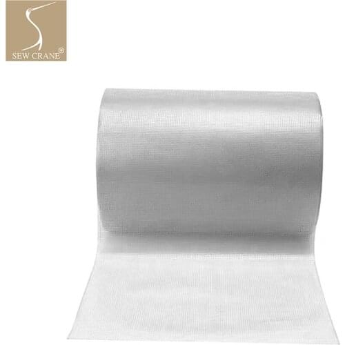 14 Count Magic Embroidery Cloth Water Soluble Canvas Cross Stitch Needlepoint Fabric, 22cm x 50cm