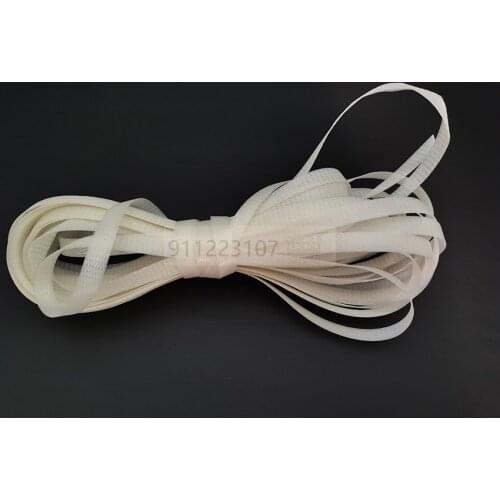 15m long PP Hot Melt Packing Tape White Belt Strapping Transparent Fixed Braid Rope Building Material Wood Goods Logistics Tray