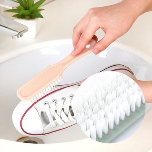 1PCS Multi-functional Boot Shoes Brushes Cleaner Household Cleaning Sneaker Shoes Cleaning Strong Plastic Bristle Laundry Tool