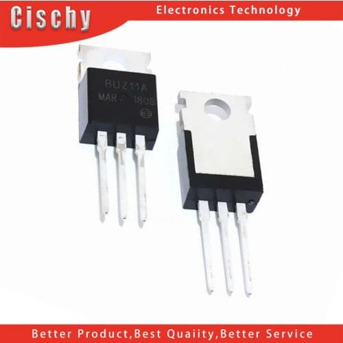 10pcs BUZ11 TO-220 BUZ11A TO220 50V 33A new original