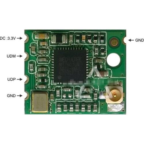 MT7601UN WIFI wireless module with antenna base