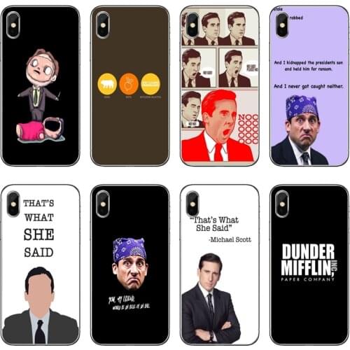 The office tv show What She Said Accessories phone Case For Huawei P30 P20 Pro P10 P9 P8 Lite Y5 Y6 Y7 Y9 P Smart Plus 2018 2019