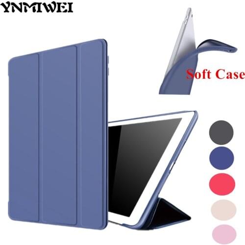 YNMIWEI Leather Case For iPad Air2 Ultra Thin Slim Smart Cover Case For iPad Air 2 A1566 A1567 Funda Case