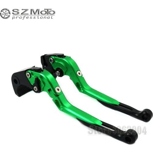 Folding Extendable Brakes Clutch Levers For KAWASAKI ZX636R ZX6RR NINJA636 2005-2006 Motorcycle Accessories Adjustable CNC