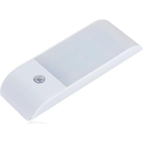 Motion Sensor LED Under Cabinet Light 12 LED Ultra-thin Motion Sensor IR Kitchen Bedroom Closet Wardrobe Sensing Mode Night Lamp