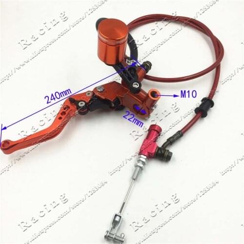Hydraulic Clutch Lever master cycliner refitting kit for dirt bike pit bike use with M10 mirror settle free shipping