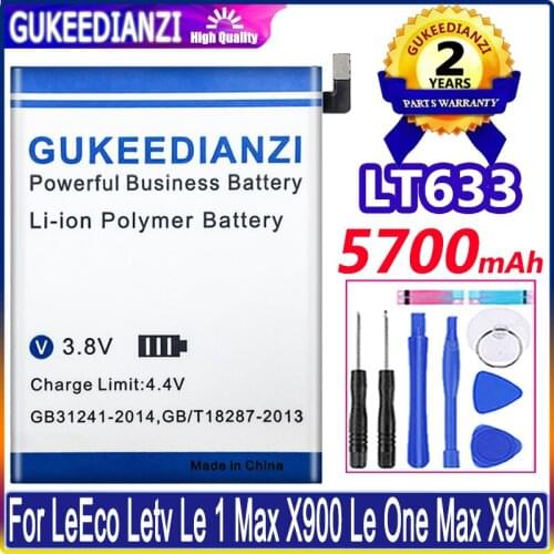 GUKEEDIANZI LeEco ONE MAX X900 Batteries