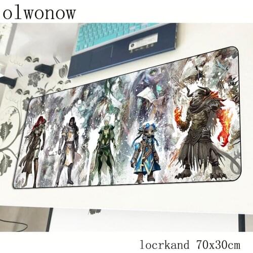 Guild wars mouse pad gamer Cartoon 700x300x2mm notbook mouse mat gaming mousepad large Gorgeous pad mouse PC desk padmouse