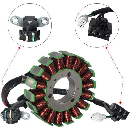 Motorcycle Ignition Magneto Stator Coil For Kawasaki ER400 Z400 2019-2020 Ninja 400R ABS 2018-2020 21003-0178 High Quality Parts