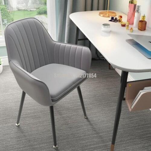 Chair Nordic ins dining chair light luxury net red dressing desk chair stool restaurant simple household makeup chair
