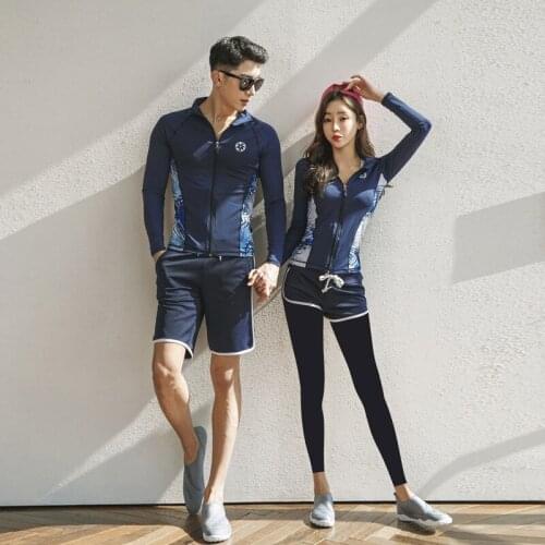 Swimsuit Women 2019 Girls Bathing Suit Korean Swimwear Swiming Swimsuits Summer Long Sleeve Pants Surf Korea Polyester Animal