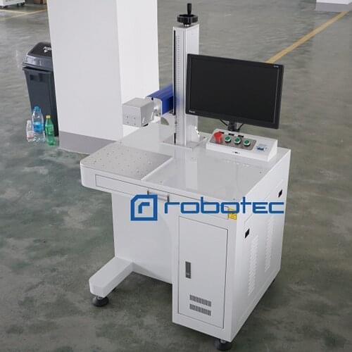 30W Fiber laser marking machine laser marker Raycus source for metal plastic rings bracelet jewelry metal laser cutting machine