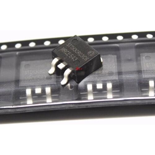 Original 50PCS STTH30R03CG STTH30R03 TO-263 fast Diode