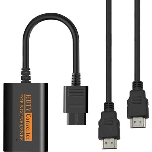 1080P Adapter Converter HD Cable For Nintendo 64/SNES/NGC Gamecube Console