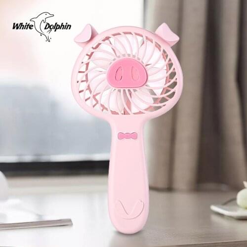 Portable Mini Hand Rechargeable Battery Fan Operated USB Power Handheld Electric Table Folder Fan Air Cooler