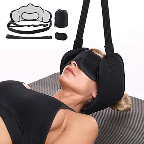 Neck Hammock Cervical Spine Stretcher Neck Hammock Door Upper Neck Stretcher Belt Pasek na szyje