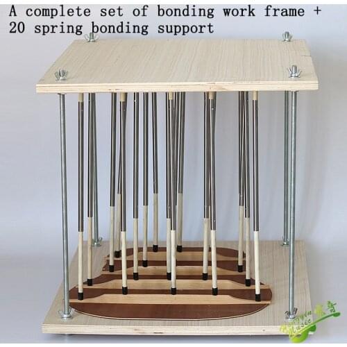Guitar beam bonding rack with spring retractable support column Handcraft studio DIY guitar tools