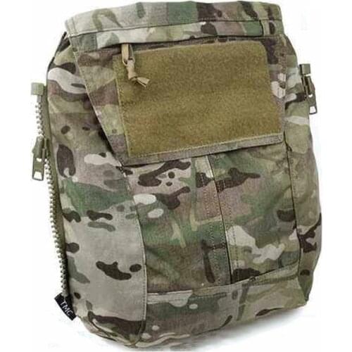 TMC Zipper-on Panel Pouch Multicam Vest Plate Carrier bags for Military Tactical Vest CPC AVS JPC2.0 Free Shipping