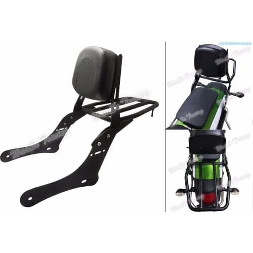 Waase For Kawasaki Vulcan S 650 EN650 2015 2016 2017 2018 2019 2020 Hepco & Becker Sissy Bar Backrest With Luggage Rack