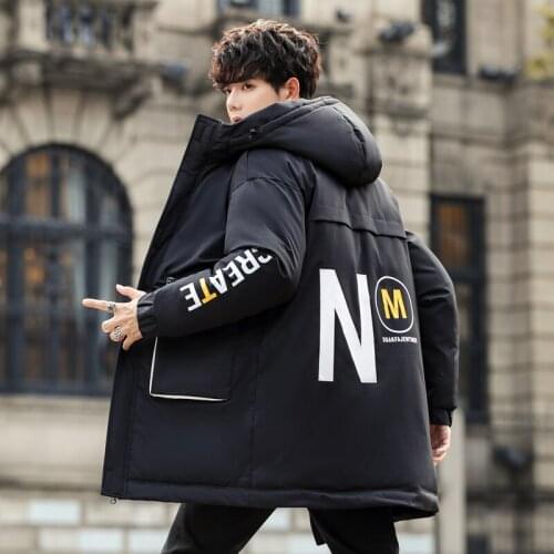 Zxojk Men's Long Parkas