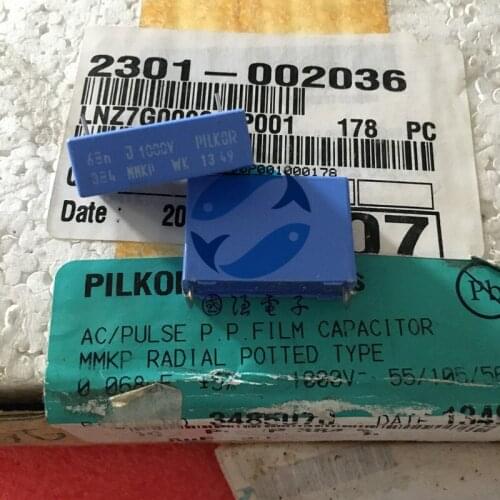 100% 2PCS New film capacitor 384 SERIES MMKP 68NF 1000V 683J P:23MM