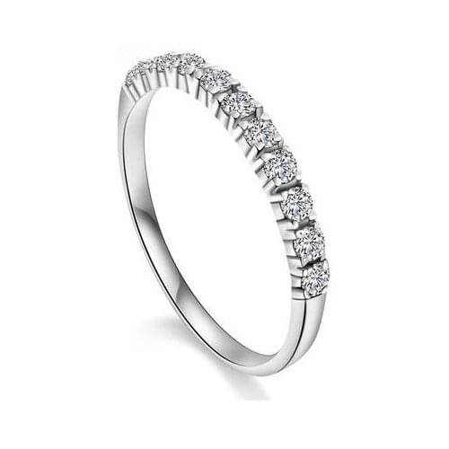 48Q86 925 sterling silver female wedding finger rings ladies` jewelry wholesale drop shipping