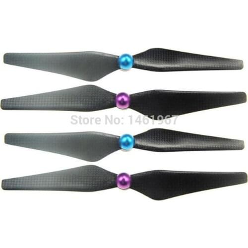 Free shipping 2 Pair FREEX-FX4-003 Upgrade carbon fiber blades for FREEX Heli Drone RC Accessories