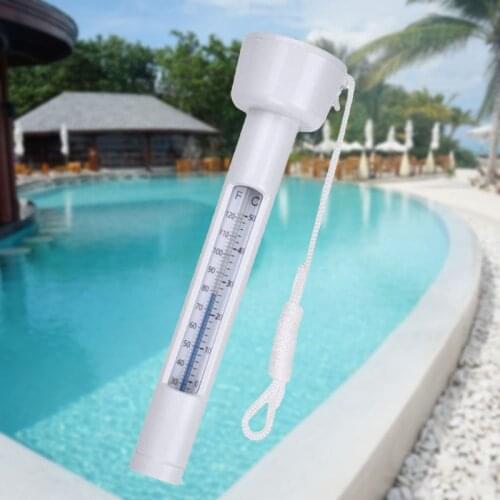 Large Floating Pool Thermometer Pro Water Thermometers for Outdoor Indoor Swimming Pools Spas Hot Tubs Fish Ponds A0NC