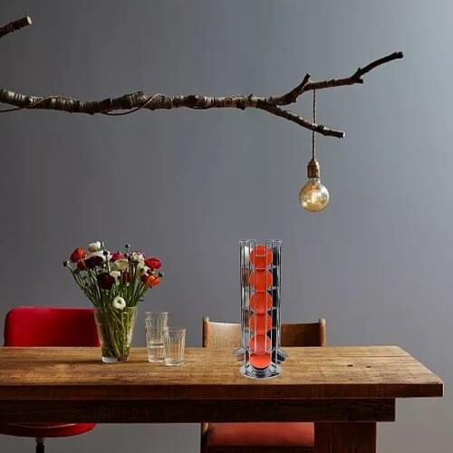 Coffee Pod Holder 18 Cups Plating Stand Coffee Capsule Storage Rack Stand Storage Shelves For Dolce Gusto Capsule