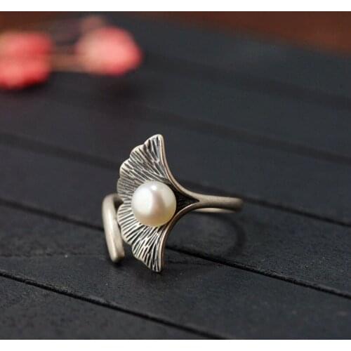 FNJ Women's Silver Rings