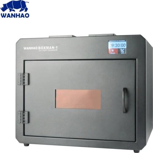 2018 WANHAO NEWEST Efficient UV CURING Box for your DIY 3D printer model with Touch LCD screen