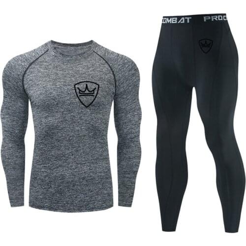 MMA BJJ T Shirts Pants RashGuard Fitness Bodybuilding Tracksuit Boxing Jerseys Muay Thai Compression Men Kickboxing Sport Suit