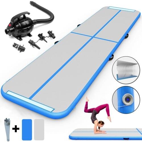 Free Shipping 7m*1m*0.2m Inflatable Gymnastics Airtrack Floor Tumbling Air Track For Kids Adult One Free electronic Pump