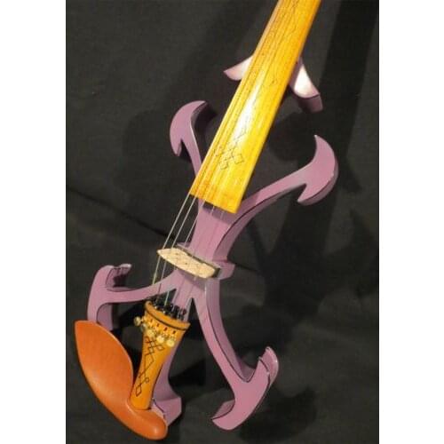 NEW model crazy - 2 Song art streamline 5strings 4/4 electric violin,solid wood #7269