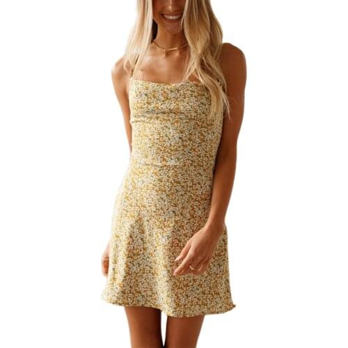 Bodycon Dress Sexy Leisure Sleeveless Backless Lace Up Skirt Fashion Swing Collar Dress New Summer Dress