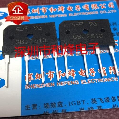Original 5PCS/ GBJ2510 1000V 25A