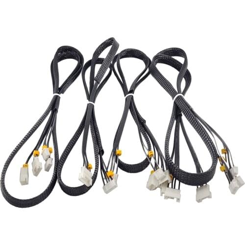 3D Printer XYZZ Axis Stepper Motor and Limited Switch Endstop Cable for Ender-3 Ender-5 CR-10 CR-10s /S4/S5, 1m Length