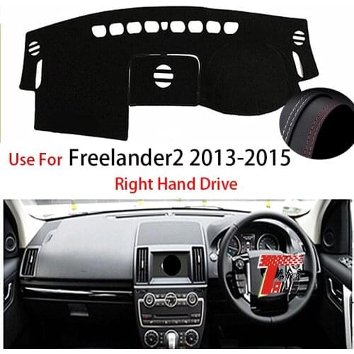 TAIJS Factory Protective Casual Leather Car Dashboard Cover For LAND ROVER Freelander2 2013 2014 2015 Right hand drive