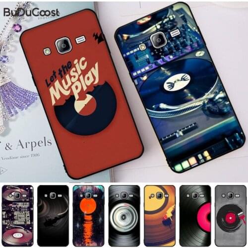 Vintage vinyl record Soft Rubber Phone Cover For Samsung Galaxy J7 J6 J8 J4 J4Plus J7 DUO J7NEO J2 J7 Prime
