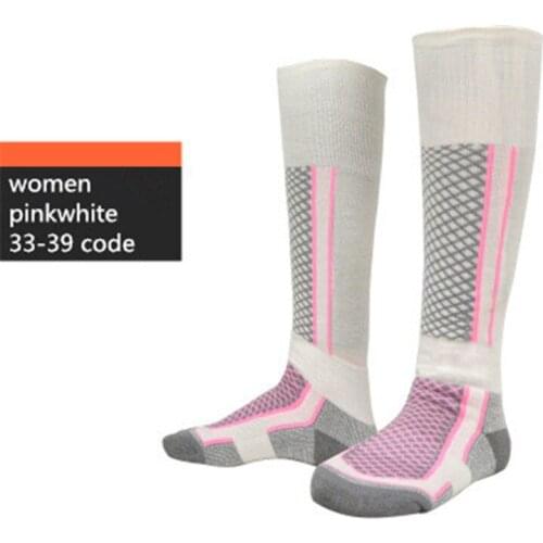 Winter Compression Thick Unisex Socks Knee High Keep Warm Skiing Outdoor Men Women Boost Stamina High Quality Sports Socks