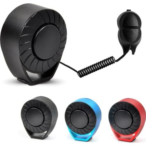 120dB Electric Bicycle Horn 5 Sound Modes Bike Bell Ring Mountain Road Bike Cycling Bell Waterproof Electric Horn for Bicycle