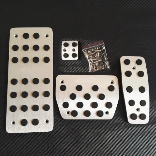 Accessories For VOLVO XC90 XC 90 2004 2005 2006 2007 2008-2012 Automatic AT Pedal Pedales Plate Pads Styling Sticker Cover