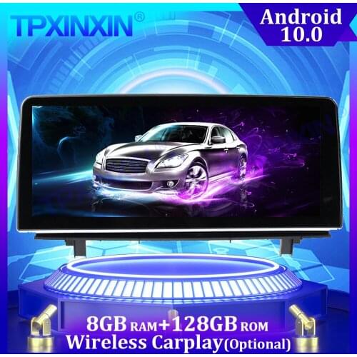 Android 10.0 8G+128G For BMW X1 2016-2021 Carplay IPS Multimedia Player Stereo Tape Recorder GPS Navi Auto Radio Head unit DSP