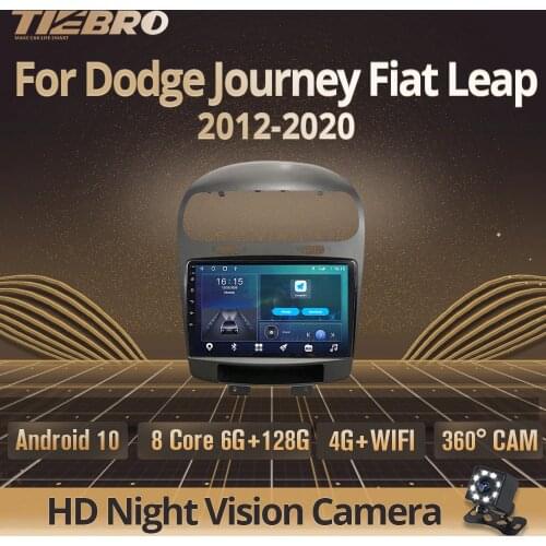 2DIN Android10.0 Car Radio For Dodge Journey Fiat Leap 2012-2020 GPS Navigation Stereo Receiver DSP Auto Radio Car Receiver IGO