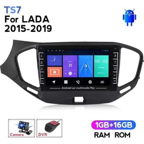 HD IPS Android Car Radio Multimedia Video Player Navigation GPS No 2 Din DVD for LADA Vesta Cross Sport 2015 2016 2017 2018 2019