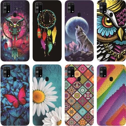 For Samsung M31 Case 6.4" Soft Silicon Tpu Cover For Samsung Galaxy M31 M 31 SM-M315FZBVSER m315 Phone Back Shell Bumper Funda